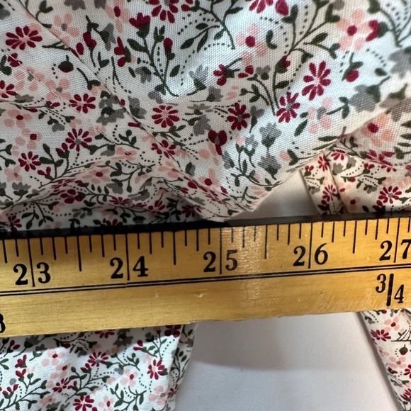 J. Crew Mens XL Slim Flex Washed Floral Print Long Sleeve Button Down Shirt - Picture 5 of 7